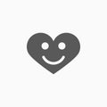 Smile icon, laugh, happy, funny, beam