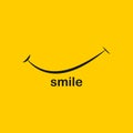 Smile icon vecotr template, international day of happiness, world happiness day logo vector