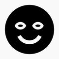 Smile Icon Vector Royalty Free Stock Photo