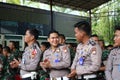 Smile the Indonesian police