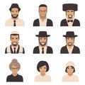 Smile jewish people Royalty Free Stock Photo