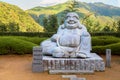 Smile Kensenen Buddha, in Seiganto-ji temple, Wakayama, Japan Royalty Free Stock Photo