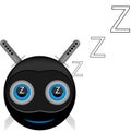 Smile ninja, sleeping Royalty Free Stock Photo