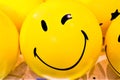 Smile yellow balloon