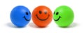 Smiley Balls Royalty Free Stock Photo