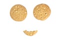 Smiley cookies Royalty Free Stock Photo