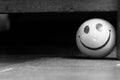 Smiley face ball background Royalty Free Stock Photo