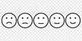 Smiley face icon set