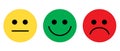 Smiley Face yellow. Happy smiley emoji vector yellow.