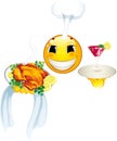 Smiley icon. Cook