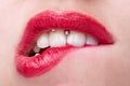 Smiley Piercing Royalty Free Stock Photo