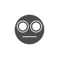 smiley in a stupor icon. Elements of web icon. Premium quality graphic design icon. Signs and symbols collection icon for websites