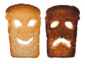 Smiley toast