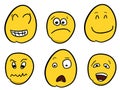 Smileys Royalty Free Stock Photo