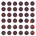 Smileys funny funny gray vector fps 10 set