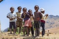 Smiling African children