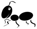 Smiling Ant Royalty Free Stock Photo