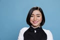 Smiling asian waitress portrait Royalty Free Stock Photo