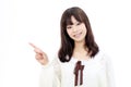 Smiling asian woman Royalty Free Stock Photo