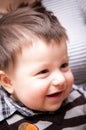 Smiling baby boy Royalty Free Stock Photo