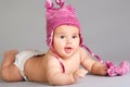Smiling baby girl Royalty Free Stock Photo