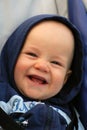 Smiling baby portrait Royalty Free Stock Photo