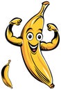 Smiling Banana cartoon