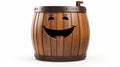 Smiling Barrel Compost Bin: A Visual Pun With Haunting Figuratives