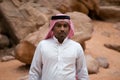 Smiling Bedouin man, portrait