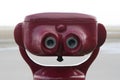 Smiling binoculars Royalty Free Stock Photo