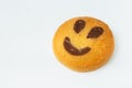 Smiling biscuit cookies