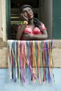 Smiling Brazilian Woman Figurine Salvador Bahia