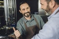 Smiling brewery workers Royalty Free Stock Photo