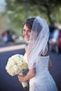 Smiling Bride Royalty Free Stock Photo