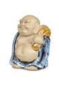 Smiling Buddha figurine Royalty Free Stock Photo