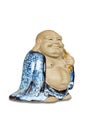Smiling Buddha figurine Royalty Free Stock Photo