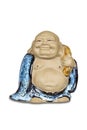 Smiling Buddha figurine Royalty Free Stock Photo