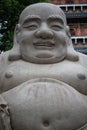 Smiling Buddha in Suzhou, Jiangsu China