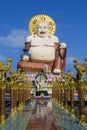 Smiling Buddha Statue, Koh Samui, Thailand Royalty Free Stock Photo