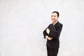 Young asian chinese black Business woman Royalty Free Stock Photo