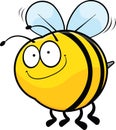 Smiling Cartoon Bee