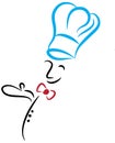 Smiling chef Royalty Free Stock Photo