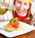 Smiling chef Royalty Free Stock Photo