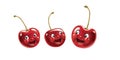 Smiling cherries