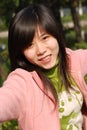 Smiling Chinese girl Royalty Free Stock Photo
