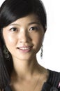 Smiling Chinese girl - portrait Royalty Free Stock Photo