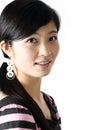 Smiling Chinese girl - portrait Royalty Free Stock Photo