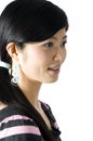 Smiling Chinese girl - portrait Royalty Free Stock Photo