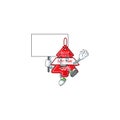 Smiling christmas best price tag cute cartoon style bring board