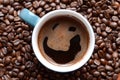 Smiling coffee